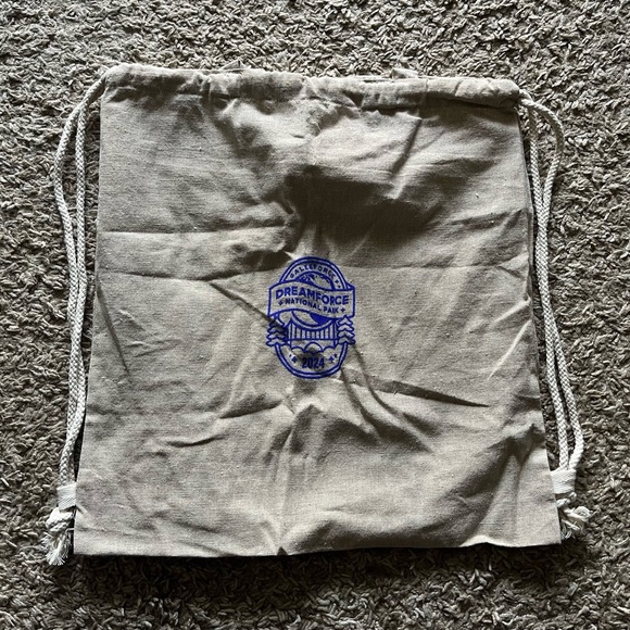 NEW Salesforce Dreamforce National Park 2024 Drawstring Bag / Tote Bag - Picture 1 of 5